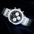 2025 NEW Breitling Navitimer AB0138 – 43mm B01 Chronograph Black Dial B&P