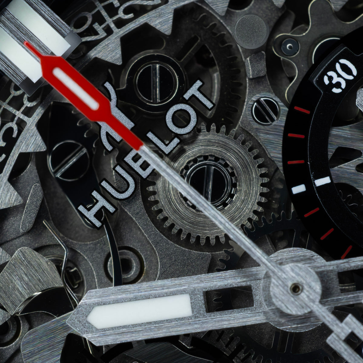 2021 SERVICED Hublot Spirit of Big Bang 42mm Titanium Skeleton Dial 641.NX.0173.LR B&P