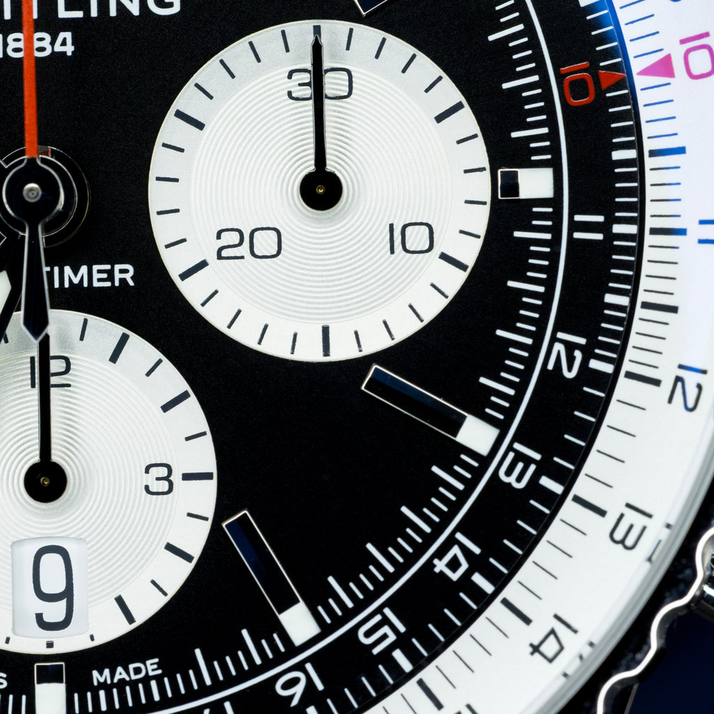 2025 NEW Breitling Navitimer AB0138 – 43mm B01 Chronograph Black Dial B&P